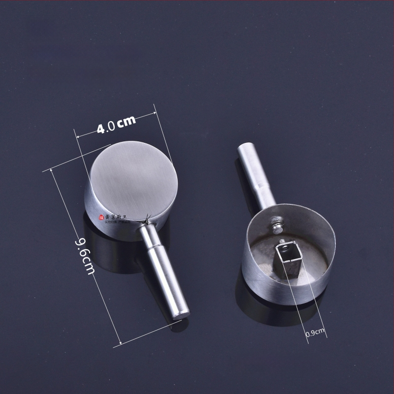 Kranų rankenėlė, 304 nerūdijančio plieno, pritaikoma, maišymo vožtuvui praustuvei ir dušai, Yellow Nest, modernus paprastas stilius