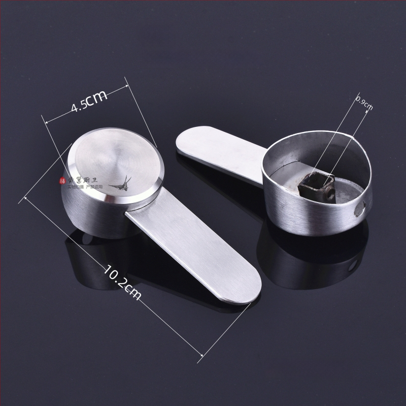 Kranų rankenėlė, 304 nerūdijančio plieno, pritaikoma, maišymo vožtuvui praustuvei ir dušai, Yellow Nest, modernus paprastas stilius