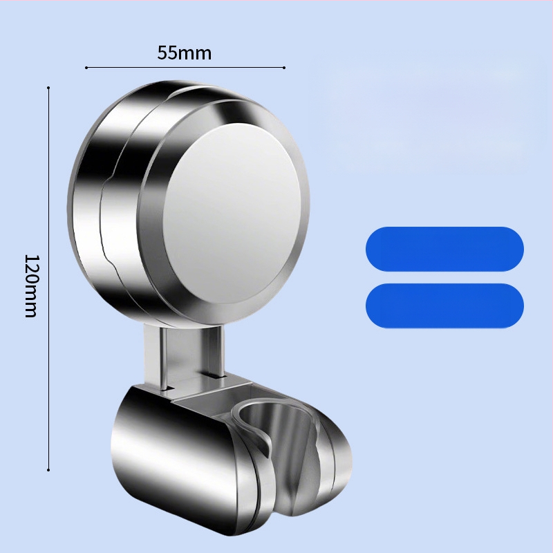 Boonen dušo laikiklis su judančiu siurbtuku ir lipnia baze, ABS medžiaga, šviesus prabangos stilius