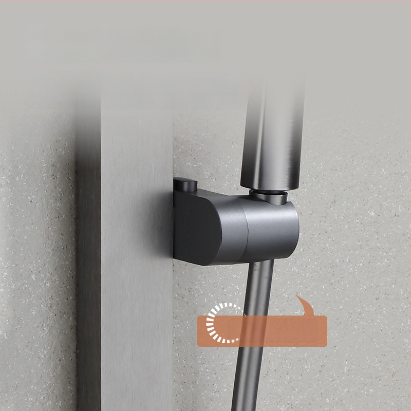 Dušo kolona, Space aliuminis, modelis 6584512, sieninis montavimas, 0–90°C / 0–1,6 MPa