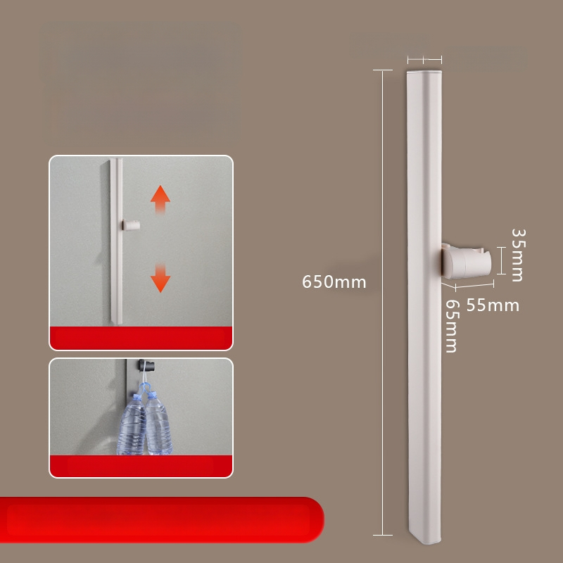 Dušo kolona, Space aliuminis, modelis 6584512, sieninis montavimas, 0–90°C / 0–1,6 MPa