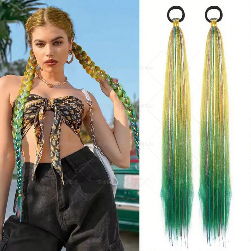 Fujia Roku darbs parūka ar asti, Modelis 0730, Mati no augstas temperatūras stieples