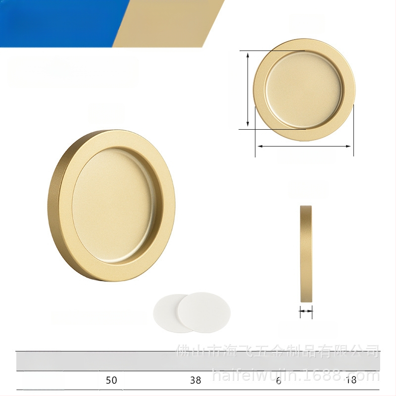 Slankiojo durų rankena iš aliuminio lydinio, skirta stiklo durims ir spintelėms, modelis TNHE53, šiuolaikinio minimalistinio stiliaus