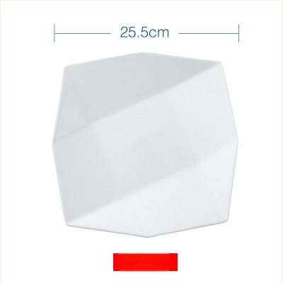 Kvadratinė porcelninė serviravimo lėkštė — kinų stilius, porcelianas, asmeninei dovanei