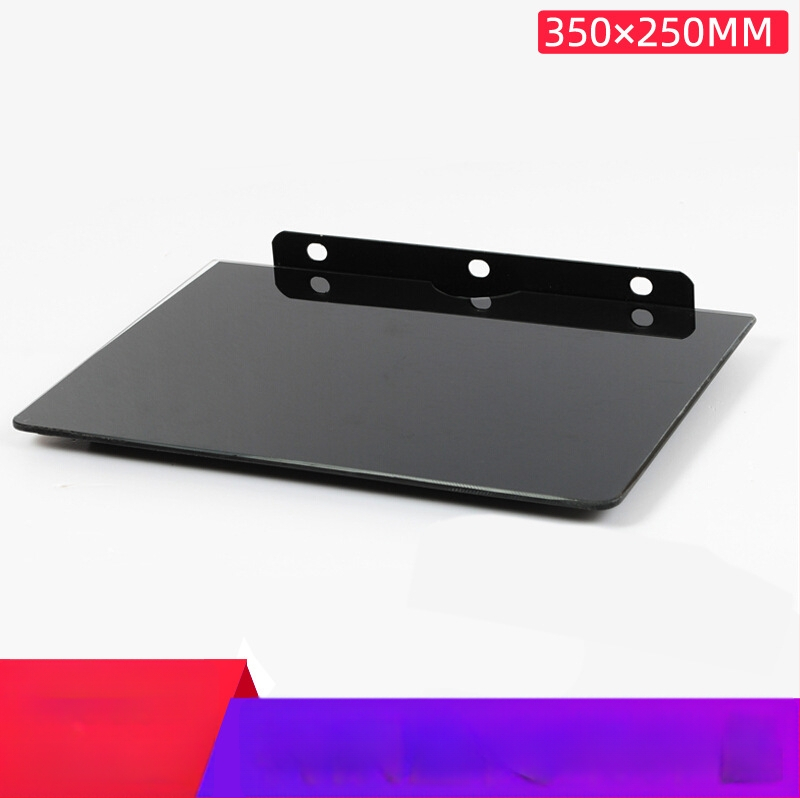 Stiklo laikiklis set-top dėžei, TV/DVD padėklas ir maršrutizatoriaus priedas, universalus suderinamumas