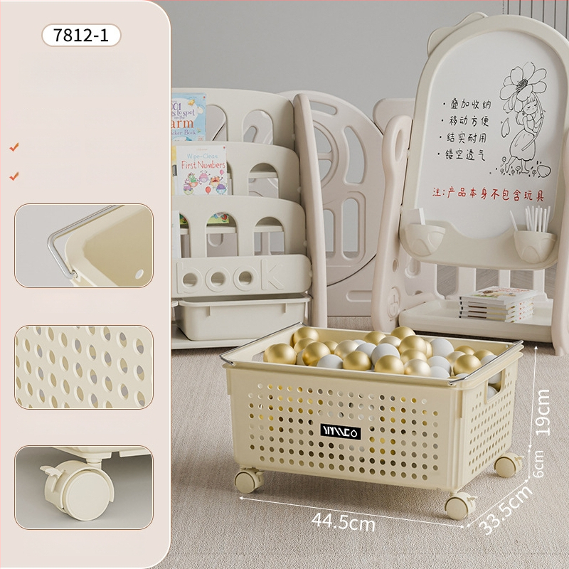 Chongfa plastinė žaislų laikymo dėžė su logotipu, modernus minimalistinis dizainas, pritaikoma