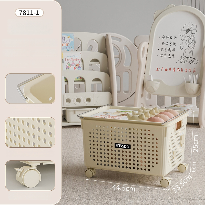 Chongfa plastinė žaislų laikymo dėžė su logotipu, modernus minimalistinis dizainas, pritaikoma