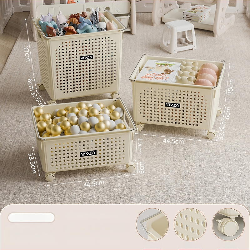 Chongfa plastinė žaislų laikymo dėžė su logotipu, modernus minimalistinis dizainas, pritaikoma