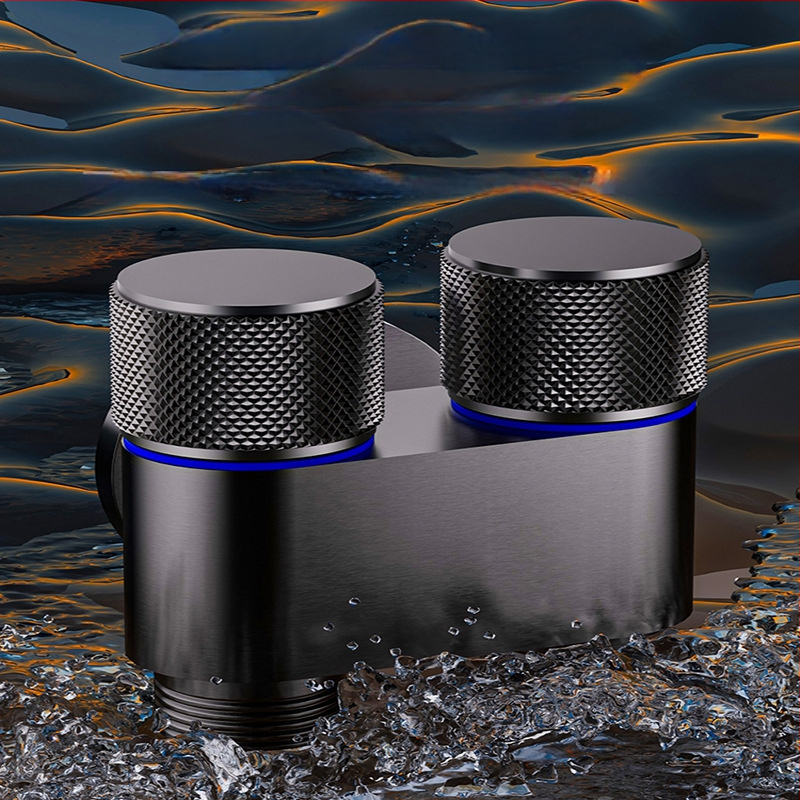 Tualeto komplektas su purškimo pistole ir čiaupo išplėtikliu, nerūdijantis plienas, Luyu prekinis ženklas, lengvas prabangos stilius