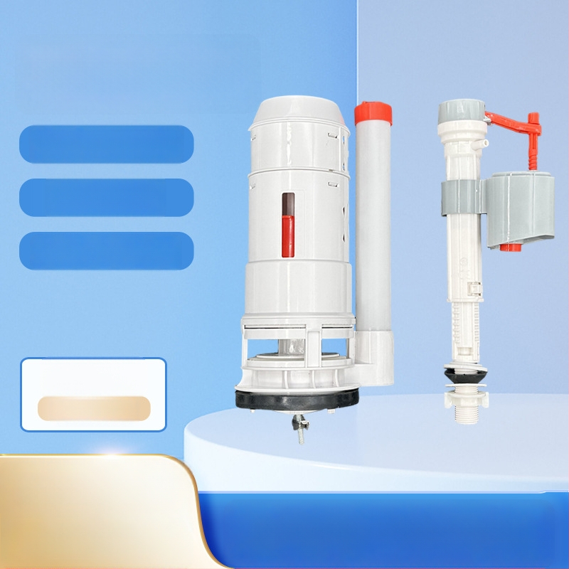 Tualeto vandens dalys komplektas – plastiko konstrukcija, šiuolaikiškas minimalistinis stilius, prekės ženklas Xin shengjie, kilmė Hebei