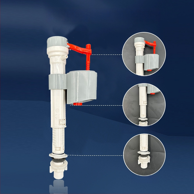 Tualeto vandens dalys komplektas – plastiko konstrukcija, šiuolaikiškas minimalistinis stilius, prekės ženklas Xin shengjie, kilmė Hebei