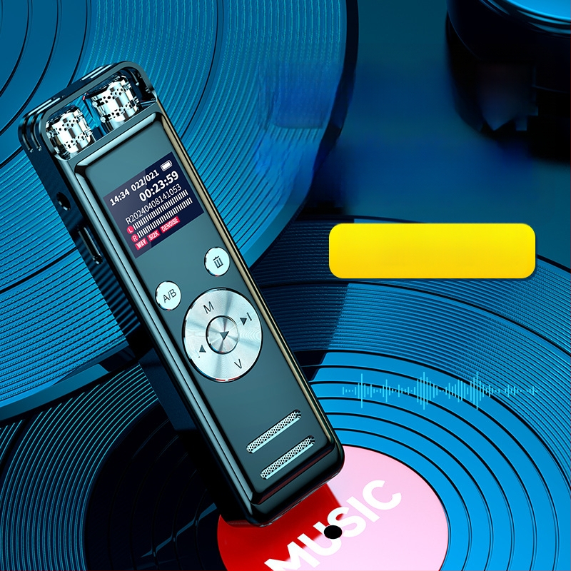 Įrašymo rašiklis ZD43B — WAV formatas, 5700 įrašų laikas, 10 m diapazonas, USB 2.0, korpusas iš cinko lydinio