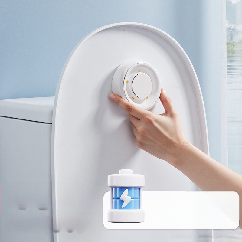 Toiletės UV sterilizacijos lemputė, mažas automatinis dezodoruojantis ir dezinfekuojantis įrenginys, Agada, indukcinis jungiklis, ABS + ličio baterija, 220V, 50 metų tarnavimo laikas