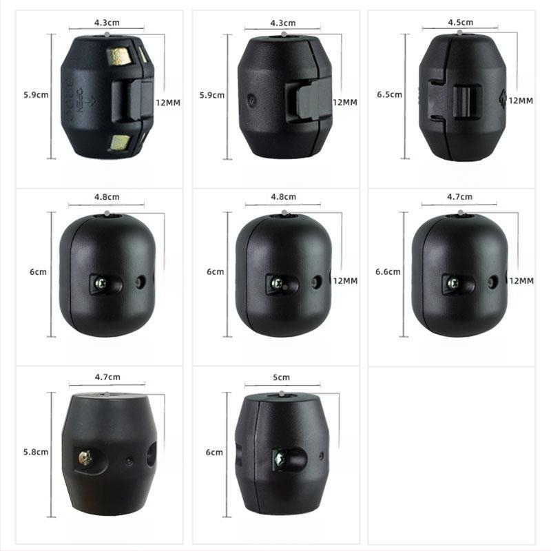 Ištraukiamo krano priedas Gravity Ball svoriu, plastikas, atidarymas su rakteliu, paviršius kepimo danga