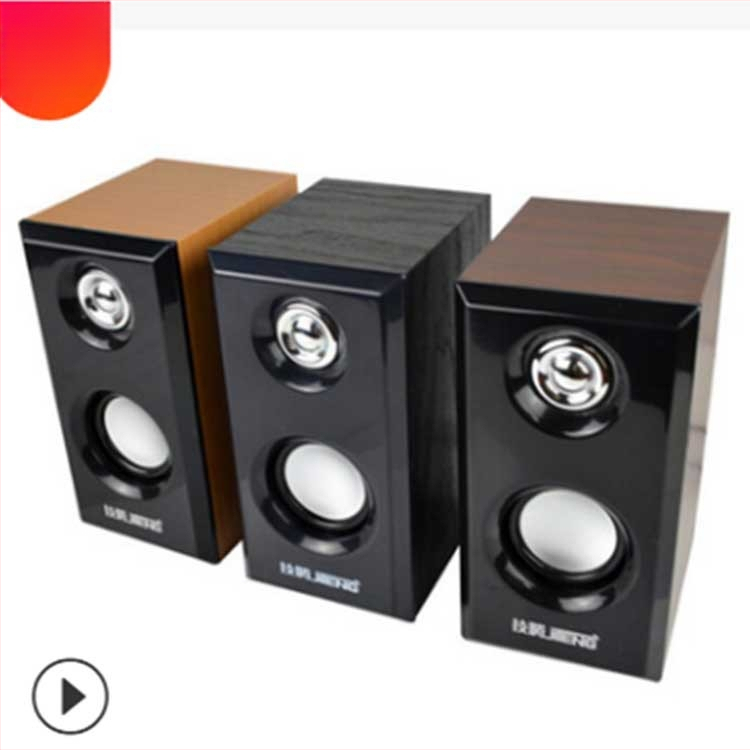 Yi Hu 042 USB kompiuterinis garsiakalbis, dviejų draiverių, USB jungtis ir 3,5 mm kištukas, 40Hz-20kHz, SNR ≥75dB