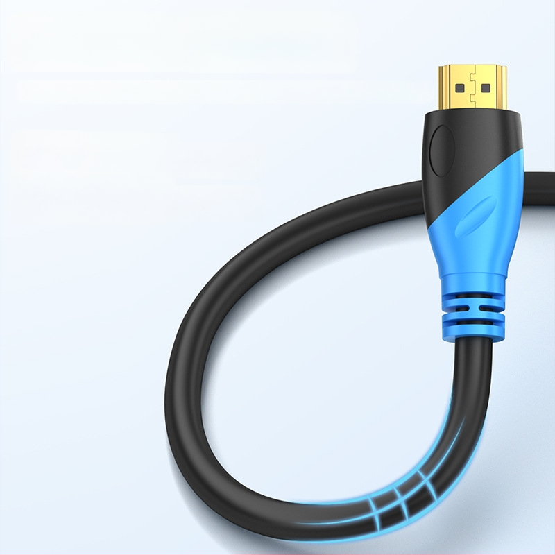 HDMI 2.0 kabelis 4K/60Hz ekranams – CCS laidai, zeltītie HDMI savienotāji, suderinamas su kompiuteriu/TV/monitoriumi/projektoriumi