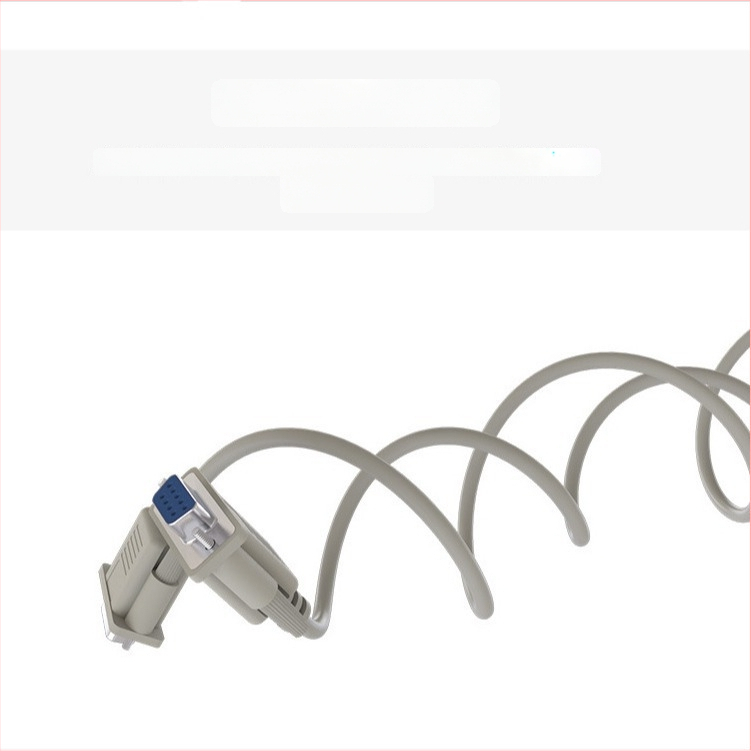 DB9 serijinis kabelis RS-232, COM sąsaja, vyr–moterų jungties, varinis dengtas plienas laidininkas