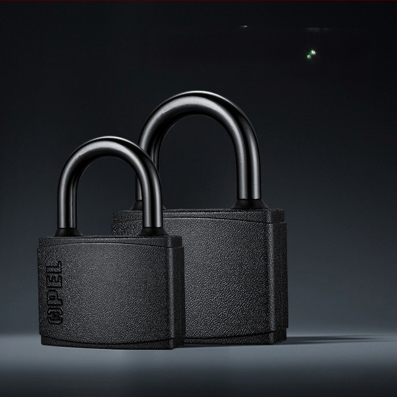 Namų spyna su geležiniu korpusu ir vario šerdimi, modelis W-Black-TK, skirta vartams, sandėliams, sunkvežimiams, kalėjimams, spintelėms, bagagei, mokykloms ir statyboms.