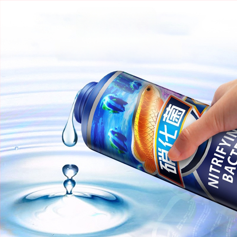 Nitrifikacijų bakterijų skystis akvariumui – vandens kokybės stabilizatorius, akvariumo įranga, prekinis ženklas Crazy aquatic plants
