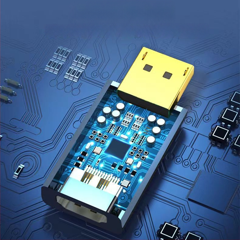 DP į HDMI adapteris — 4K raiška, visų sistemų palaikymas, modelis ZA021