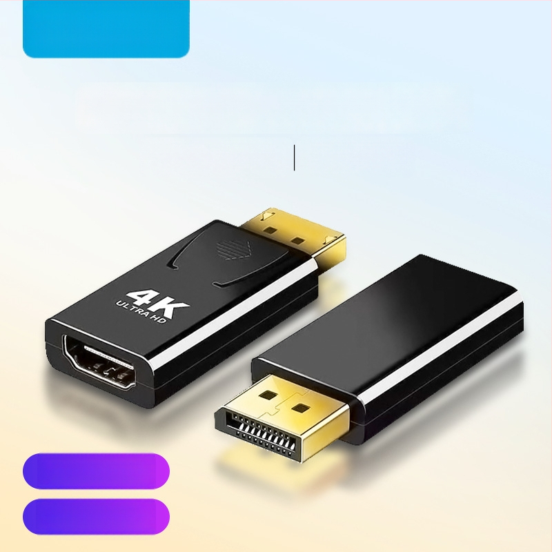 DP į HDMI adapteris — 4K raiška, visų sistemų palaikymas, modelis ZA021