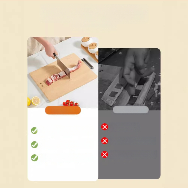 Suncha Double Gun bambuko pjaustymo lenta, neslidus, dvipusė