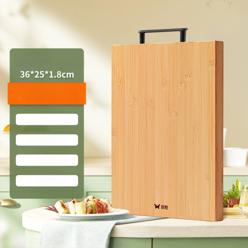 Suncha Double Gun bambuko pjaustymo lenta, neslidus, dvipusė