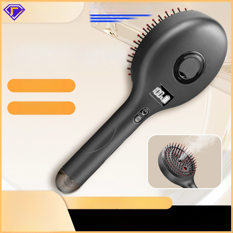 Elektrinis galvos odos masažo šepetėlis AA-003, 4 režimai, vibruojantis įrenginys galvos odai ir plaukų šaknų stimuliavimui