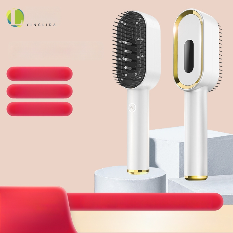 Daugiafunkcinis masažo šepetėlis galvos odos priežiūrai, modelis H6, 4 režimai, išleistas 2024 m.