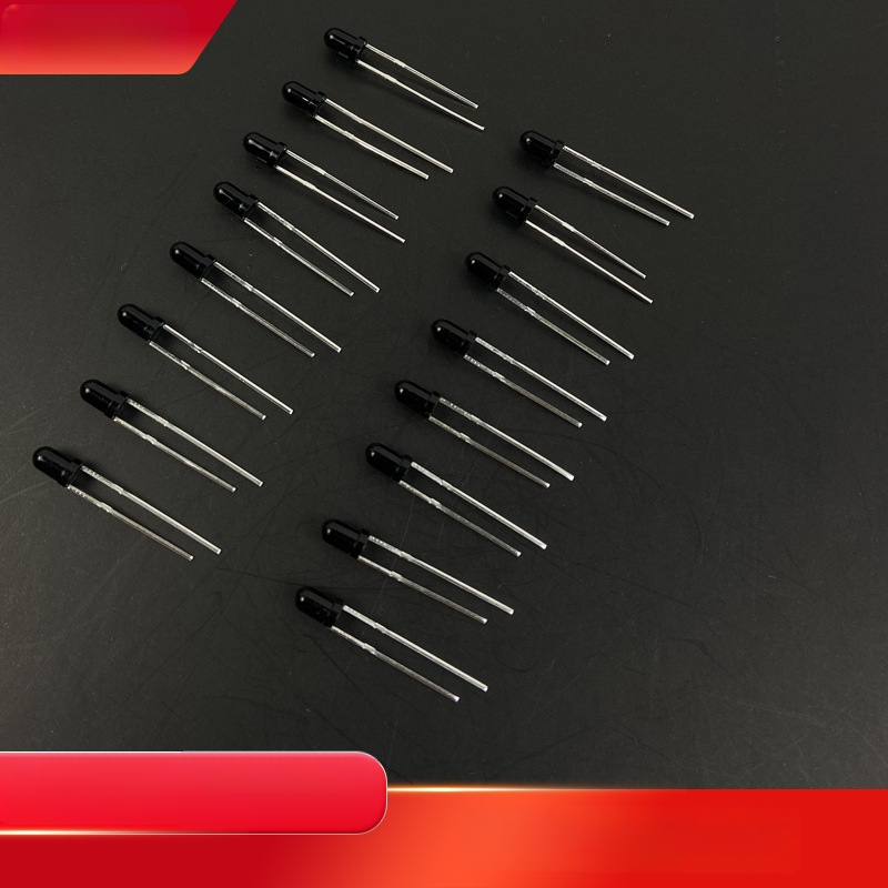 F3 infraraudonųjų spindulių gaviklio vamzdelis – modelis F3; įtampa 2,7–2,8 V; srovė 20 mA; bangos ilgis 850/940 nm; galia 0,06 W