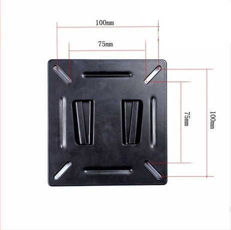 LCD monitoriaus sieninis laikiklis, modelis C11, apkrova 11–15 kg, geležinis laikiklis, užrakinimo anga