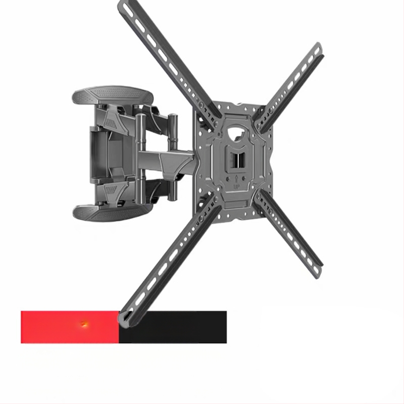 Televizoriaus sieninis laikiklis su teleskopiniu pasukimu NB757-L400 (Maks. apkrova 15 kg, Mechaninis valdymas, Geležinis laikiklis, Tinka sieniniam montavimui)