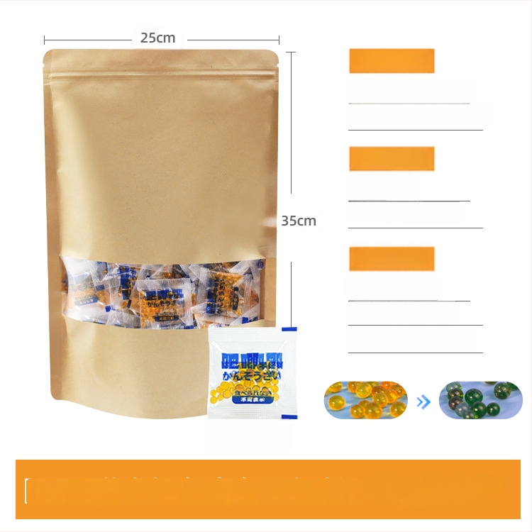 Namu desikantas — Changquan; džiovina ir dehidratuoja; pakuotė: maišelis; padėtis: gulėti plokščiai