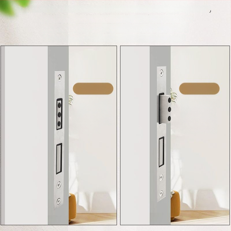 Medinių durų spynos korpusas, nerūdijančio plieno, magnetinis tylus mechanizmas, modelis CXST-001, svoris 200–400 g