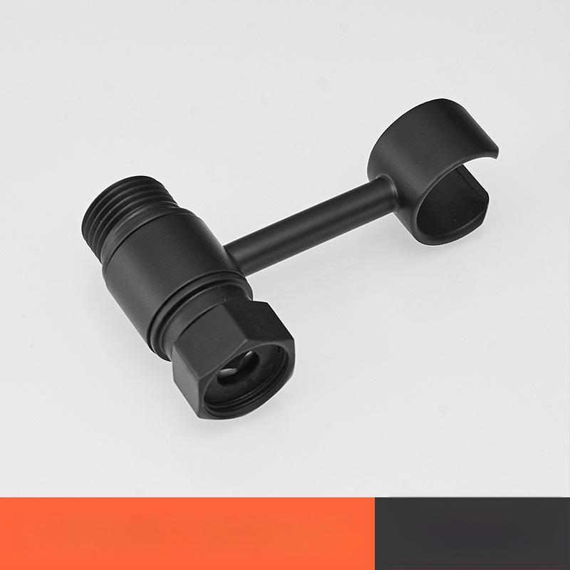 Tualeto dušo laikiklis su pasukamu laikikliu – nerūdijantis plienas, be gręžimo įrengimo, fiksuotas pagrindas, trikampio vožtuvo korpusas