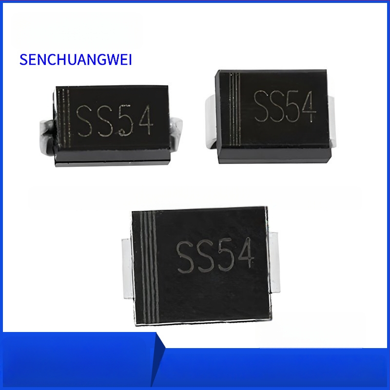 SS54 Schottky diodas, DO-214AA pakuotė, 5A, 40V, SMD