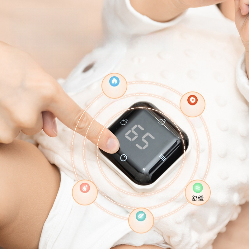 Zīdaiņu piena sildītājs ar automātisku temperatūras kontroli, 10W, neilons, barošanas avots USB/Type-C/Li baterija