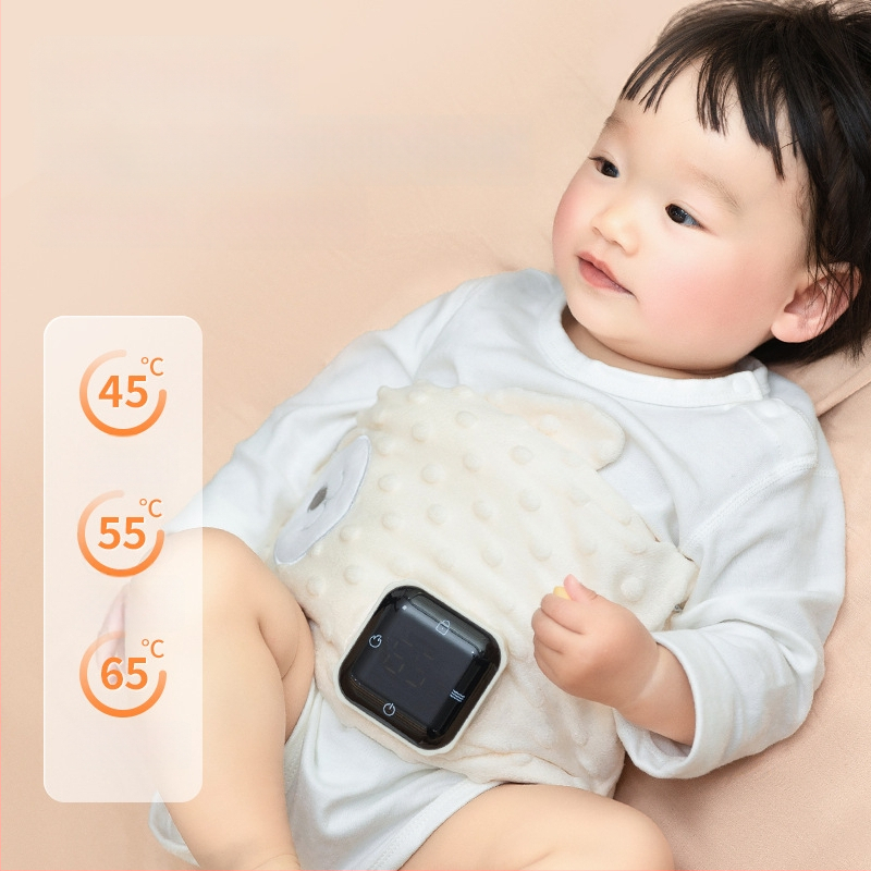 Zīdaiņu piena sildītājs ar automātisku temperatūras kontroli, 10W, neilons, barošanas avots USB/Type-C/Li baterija
