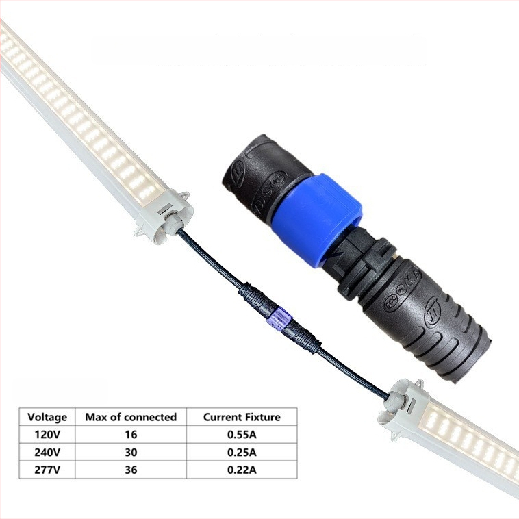 LED dvipusė augalų lemputė – 60W, 336 LED, 12007 lm, 176.4 lm/W, IP65 šiltnamiui