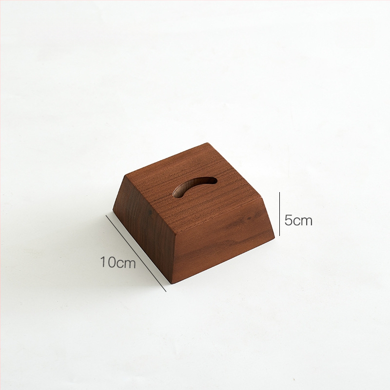 Medinis batų šaukštas iš riešutmedžio su baze ir ilgu rankena – namų naudojimui visoms sezonoms