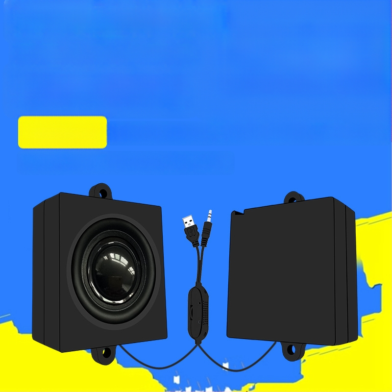 USB maitinamas kompiuterių garsiakalbis, 4 Ω, 3 W, dažnių atsakas 10–25000 Hz