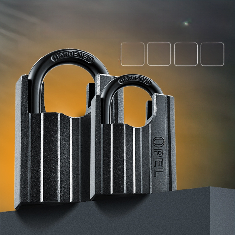 Spyna – OPEL Geležinė, Modernus Paprastas Stilius, Modelis BBL-BLACK-DX, Durims, Spintelėms, Bagažui