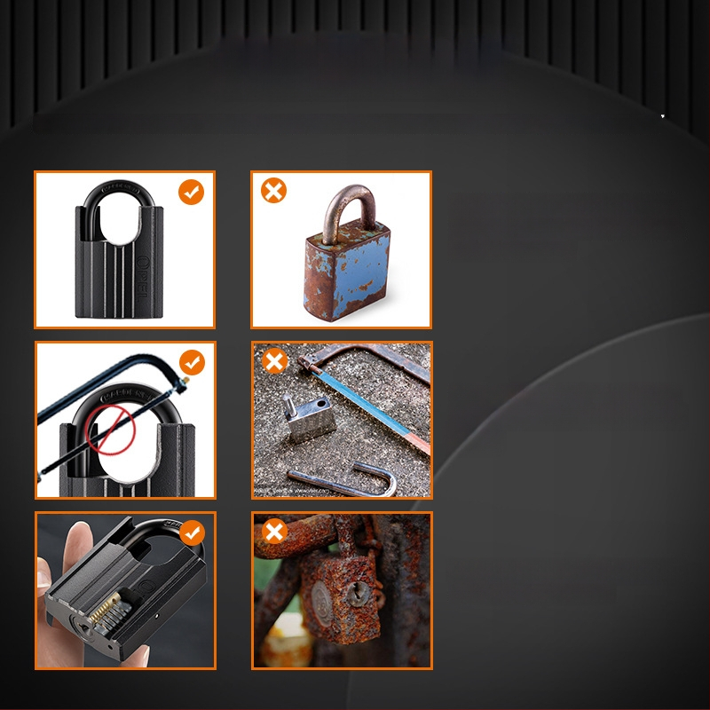 Spyna – OPEL Geležinė, Modernus Paprastas Stilius, Modelis BBL-BLACK-DX, Durims, Spintelėms, Bagažui