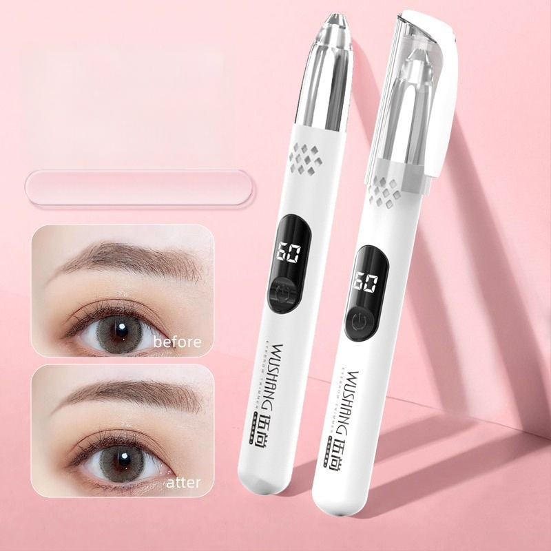 Elektriline kulmude trimmer naistele, laaditav, pestav, ABS korpus, 95 g