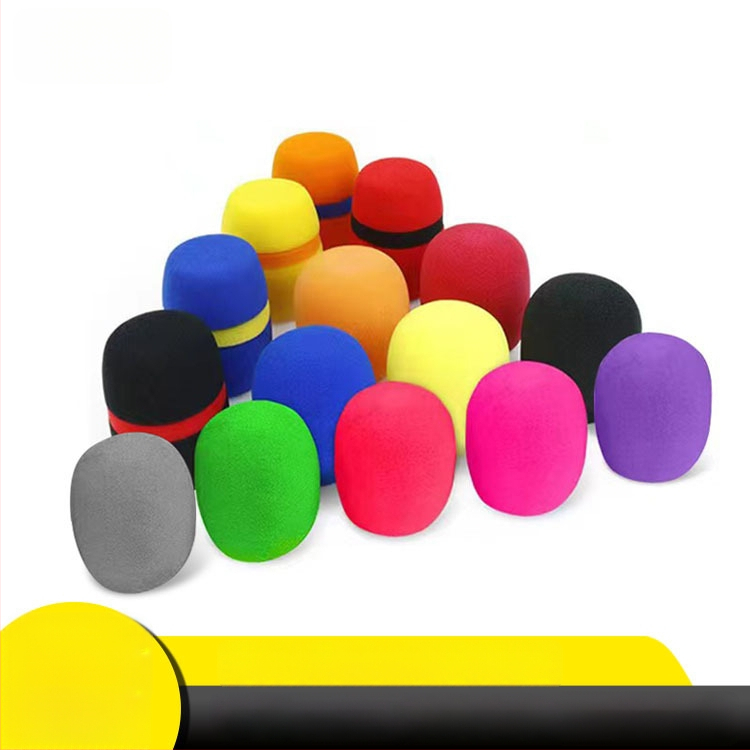 Mikrofono apsauginė dangtelis, modelis Mi cotton head, prekinis ženklas Voice Transounder, alias: Microphone sponge sleeve