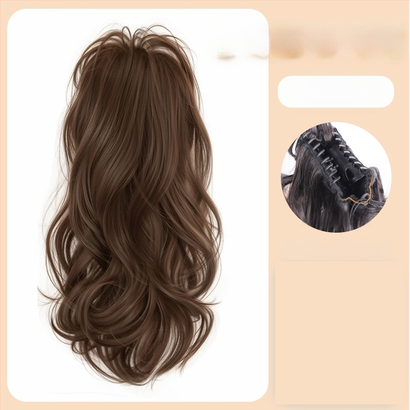 Parūka ar asti – Stils: matu saišķis, Modelis Graffiti Waterfall Straight, Mati matiem: augstas temperatūras vads, Apstrādes tehnoloģija: mehānisms