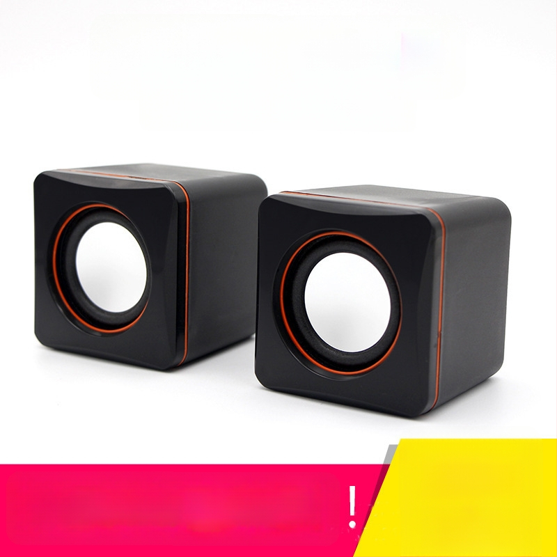 Kompaktiniai kompiuterio garsiakalbiai 2.0, galia 2×3W, USB maitinimas, USB ir 3,5 mm įvestis, dažnių diapazonas 60 Hz–15 kHz