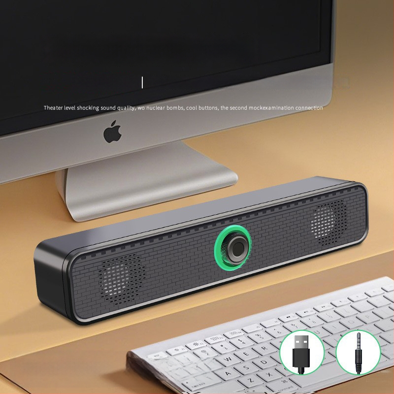 Nothing K2065 USB laidiniai stalinių kompiuterių garsiakalbiai, 2-kanalė stereo, 3W išvestis, garso dažnių diapazonas 100 Hz–20 kHz, 3,5 mm garso jungtis