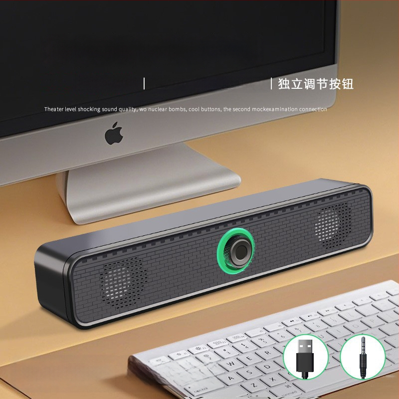 Nothing K2065 USB laidiniai stalinių kompiuterių garsiakalbiai, 2-kanalė stereo, 3W išvestis, garso dažnių diapazonas 100 Hz–20 kHz, 3,5 mm garso jungtis