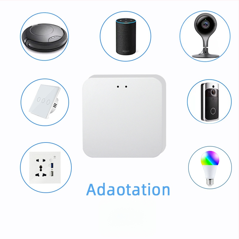 Graffiti SY-WZJ1 Nutikas Zigbee Juhtmevaba Värav Tuya Smart 3.0 Keskjuhtimisega, 2,4 GHz Wi‑Fi, Tulemüüritugi